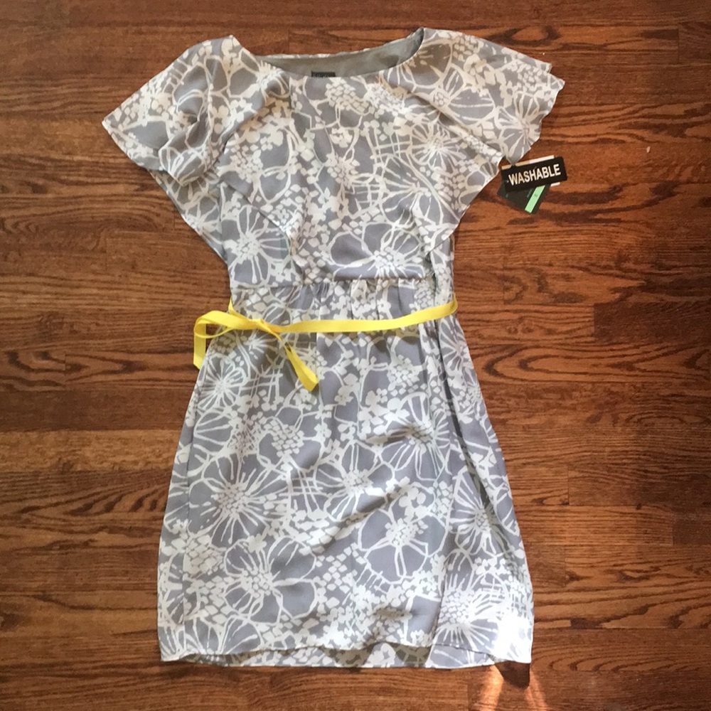 New flowy gray dress! NEW